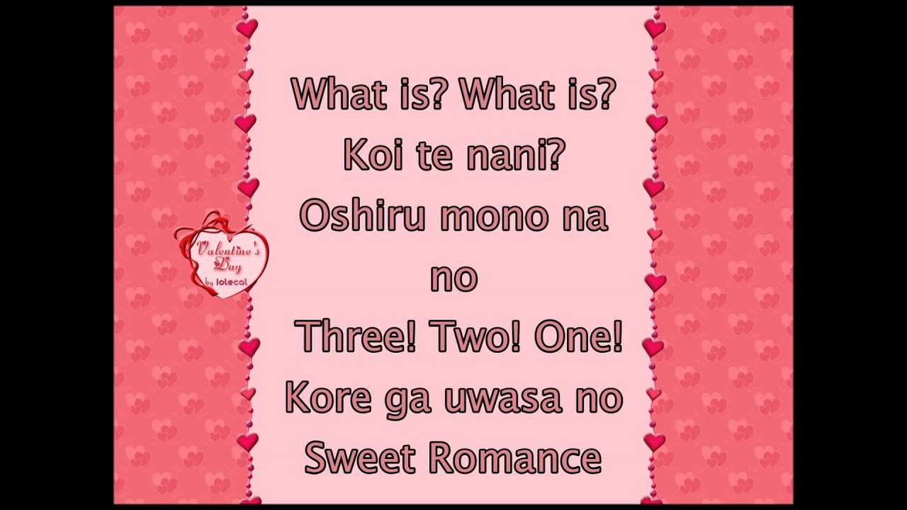 Yumeiro Patissiere Sweet Romance Lyrics