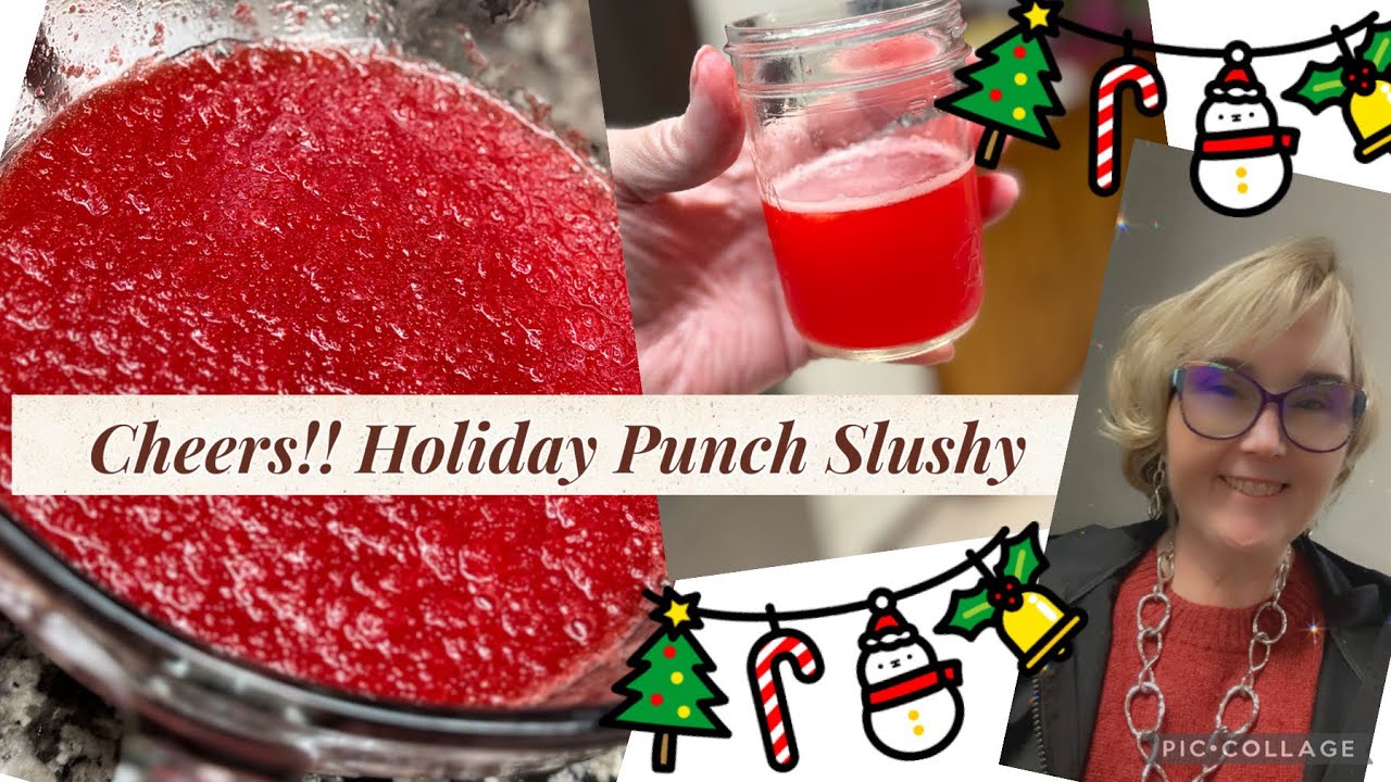Holiday Punch - Slushy and so delicious!!