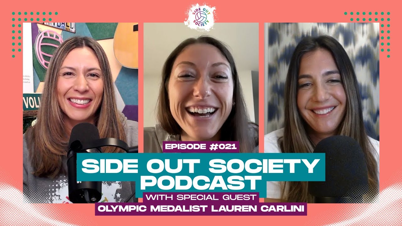 Lauren Carlini: Mind Games, Mic Drops, and the Making of a Setter | Side Out Society Podcast