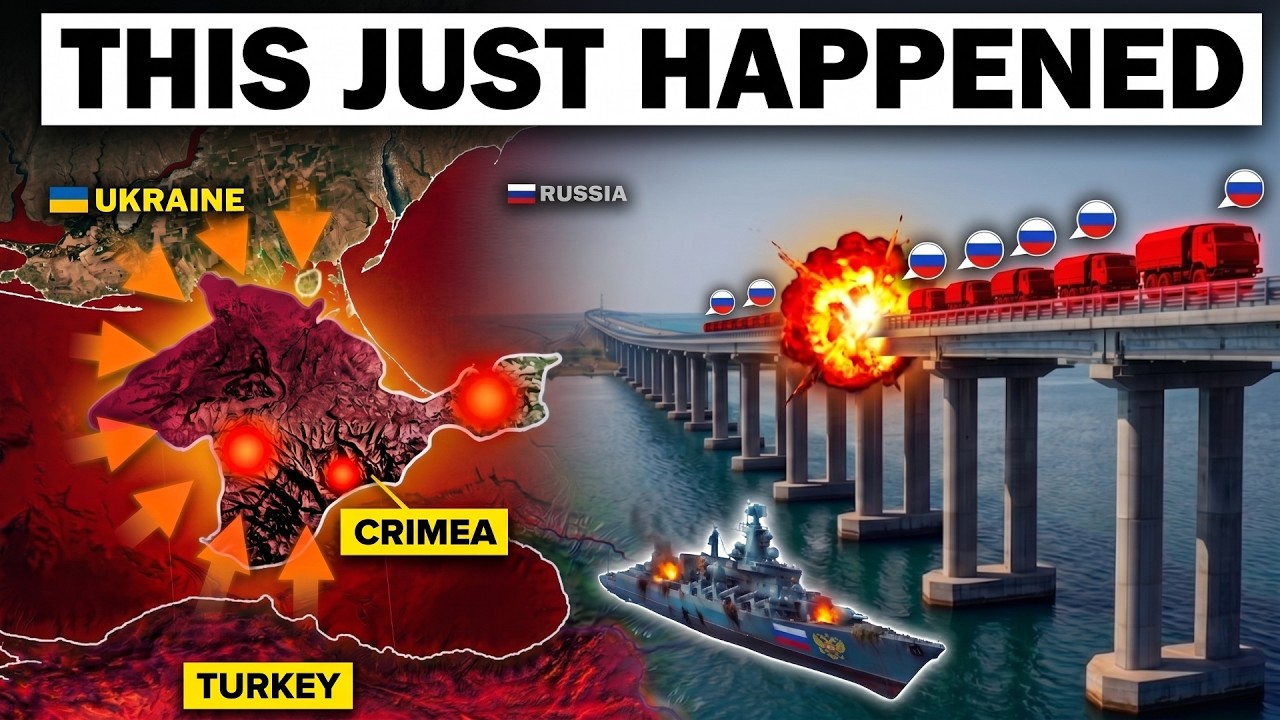 Крупнейшая военная засада в современной истории... Десятки грузовиков Путина ПОПАЛИ В ЛОВУШКУ пос...