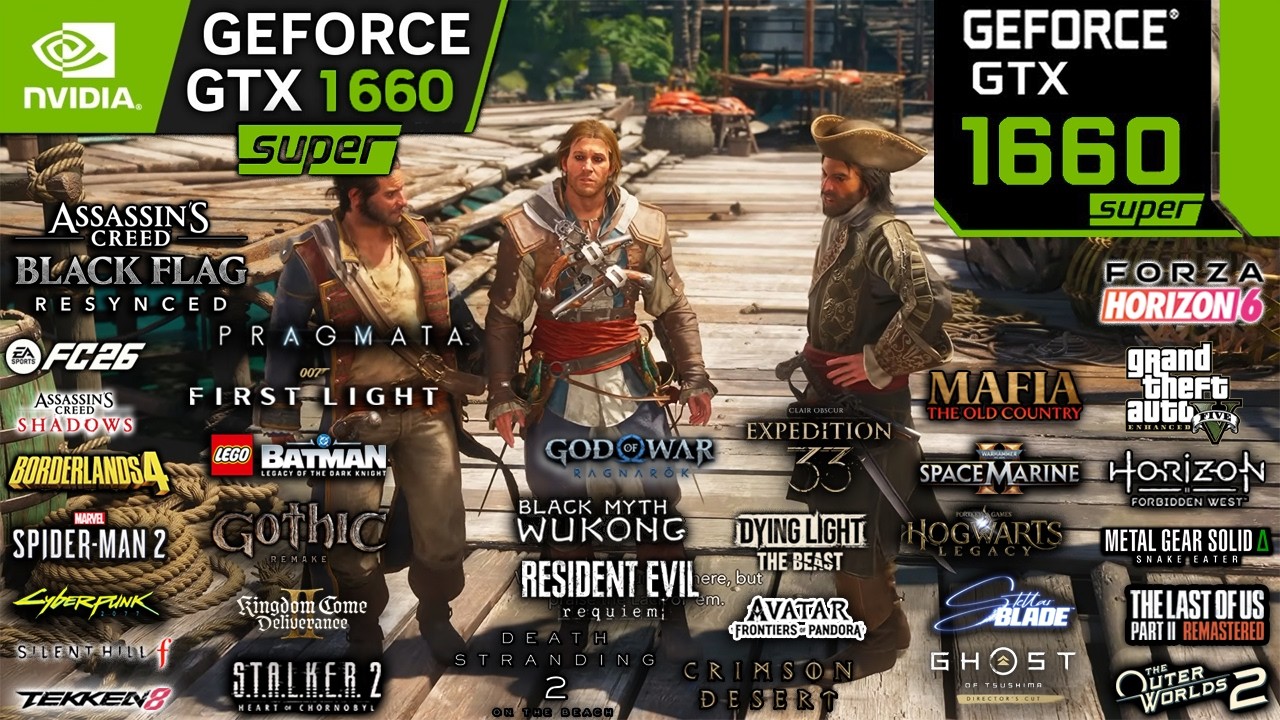 GTX 1660 Super Benchmark in 39 Games (2026) &ndash; Budget Beast?