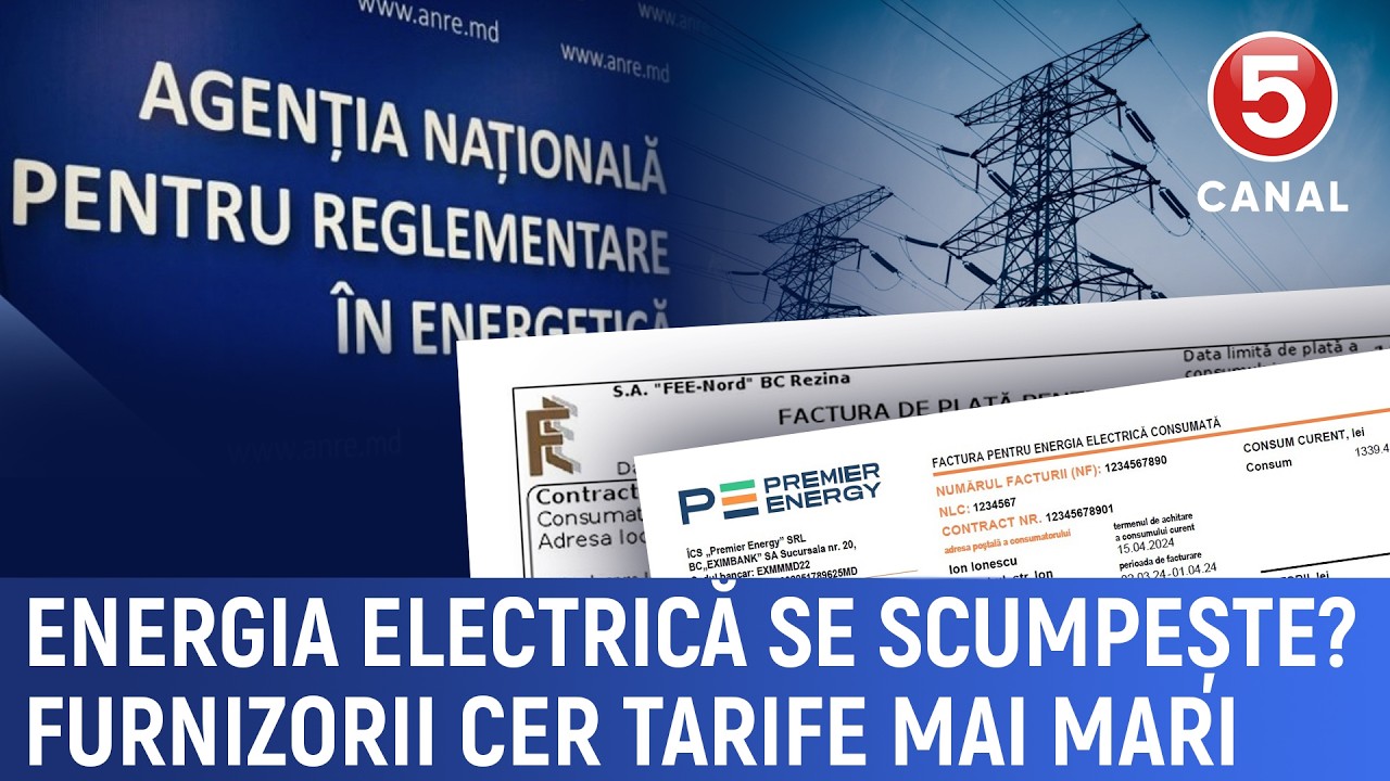 Energia electrică se scumpește? Furnizorii cer tarife mai mari