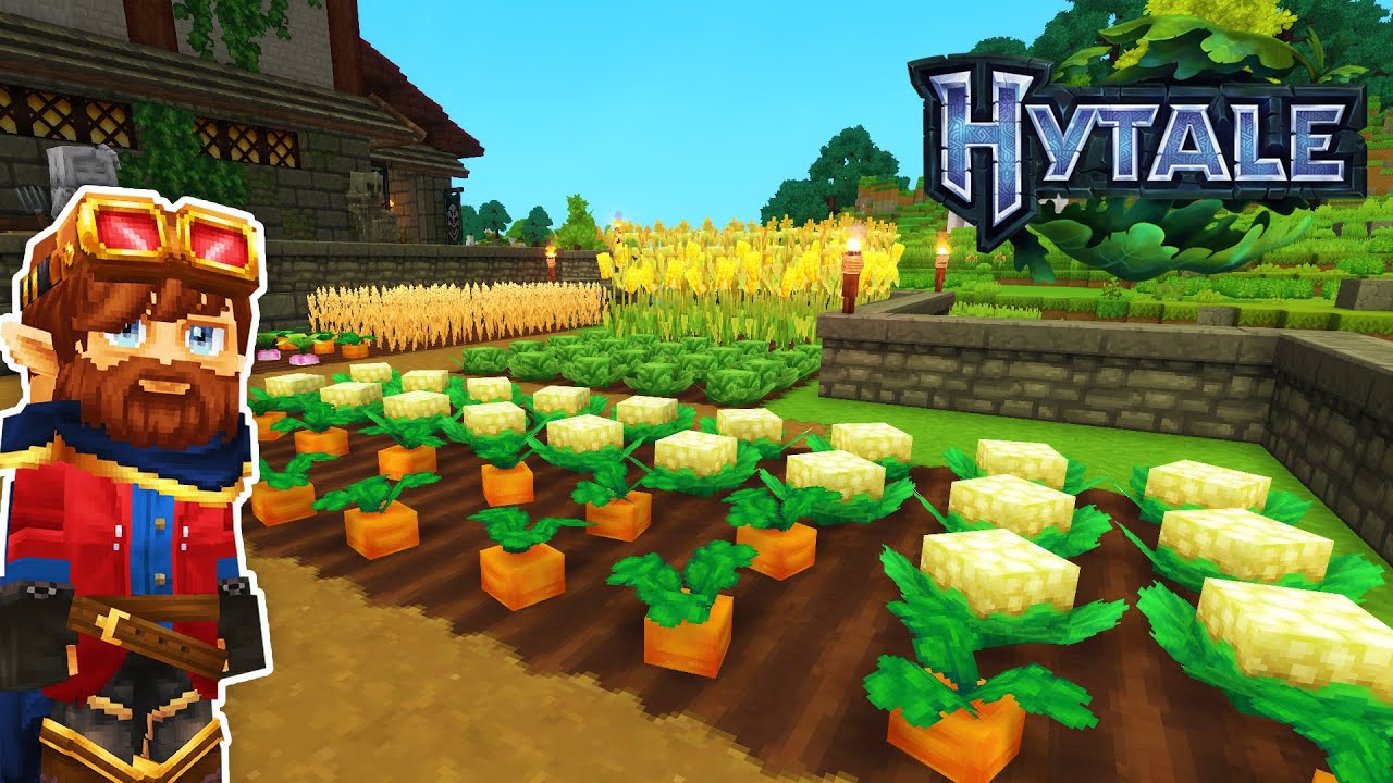 Hytale Episode 4 - Corrupt Chunks & Cosy Farming