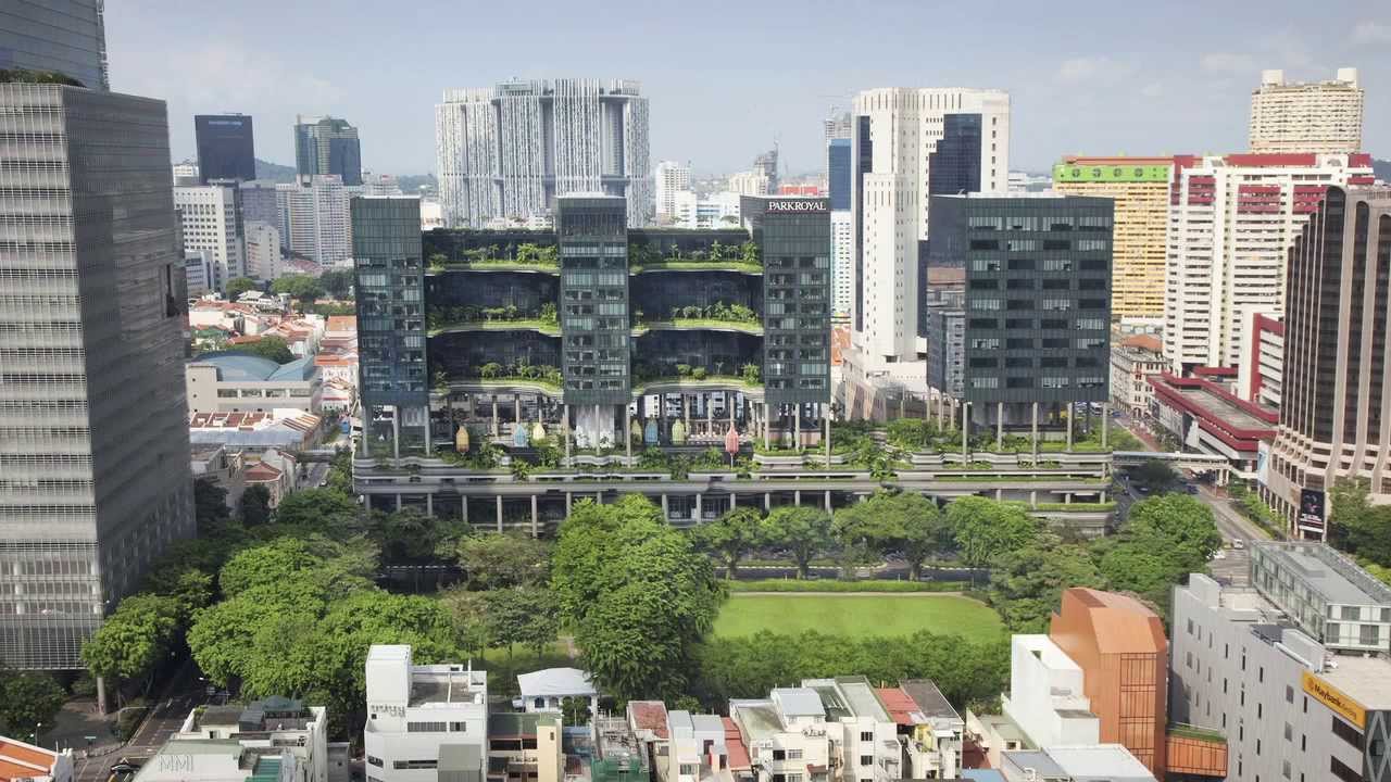 PARKROYAL на Пикеринге от WOHA