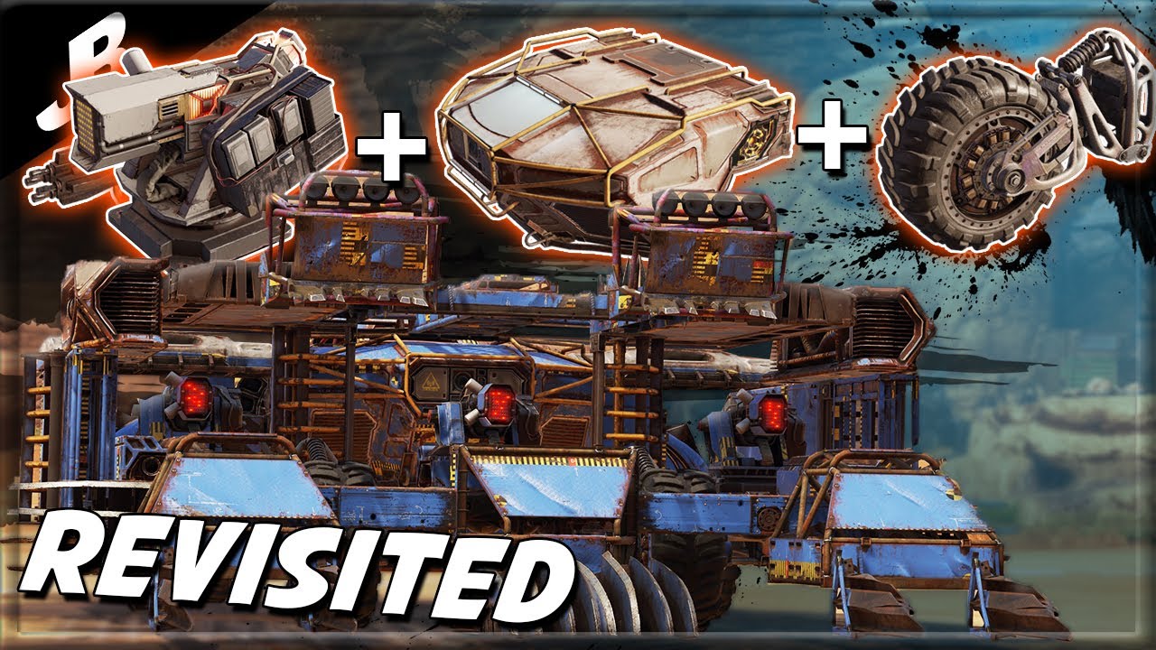 Revisiting the Claw, Gravastar & Photon cabin combo and showing how to build 1 -  Crossout gameplay
