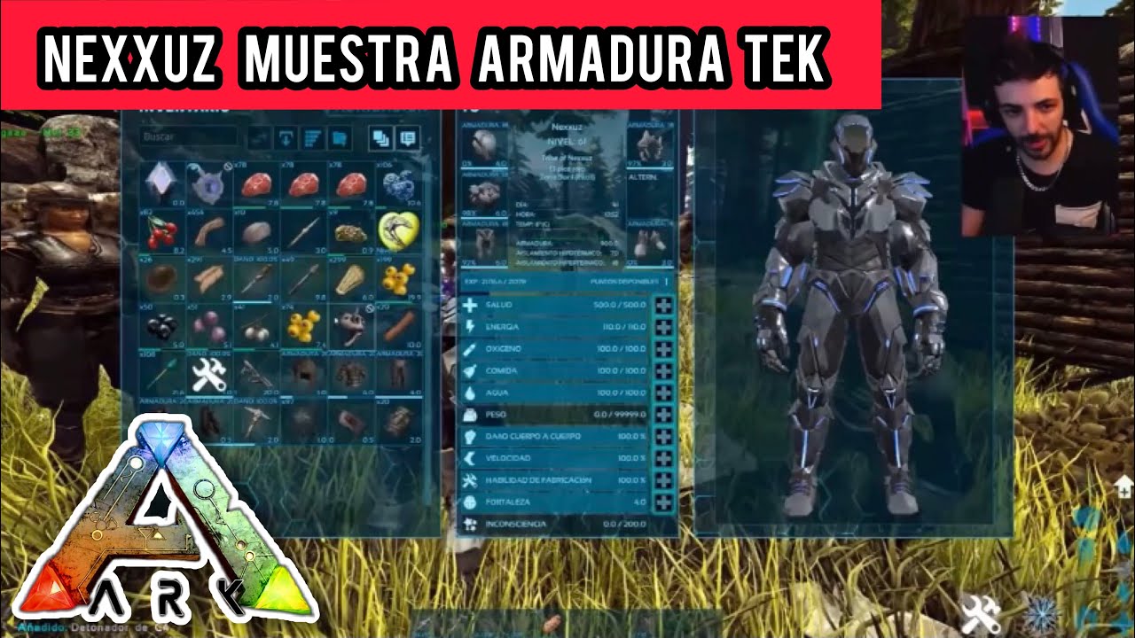 NEXXUZ MUESTRA ARMADURA TEK a MAYICHI/ELEMAO/CRISTININI