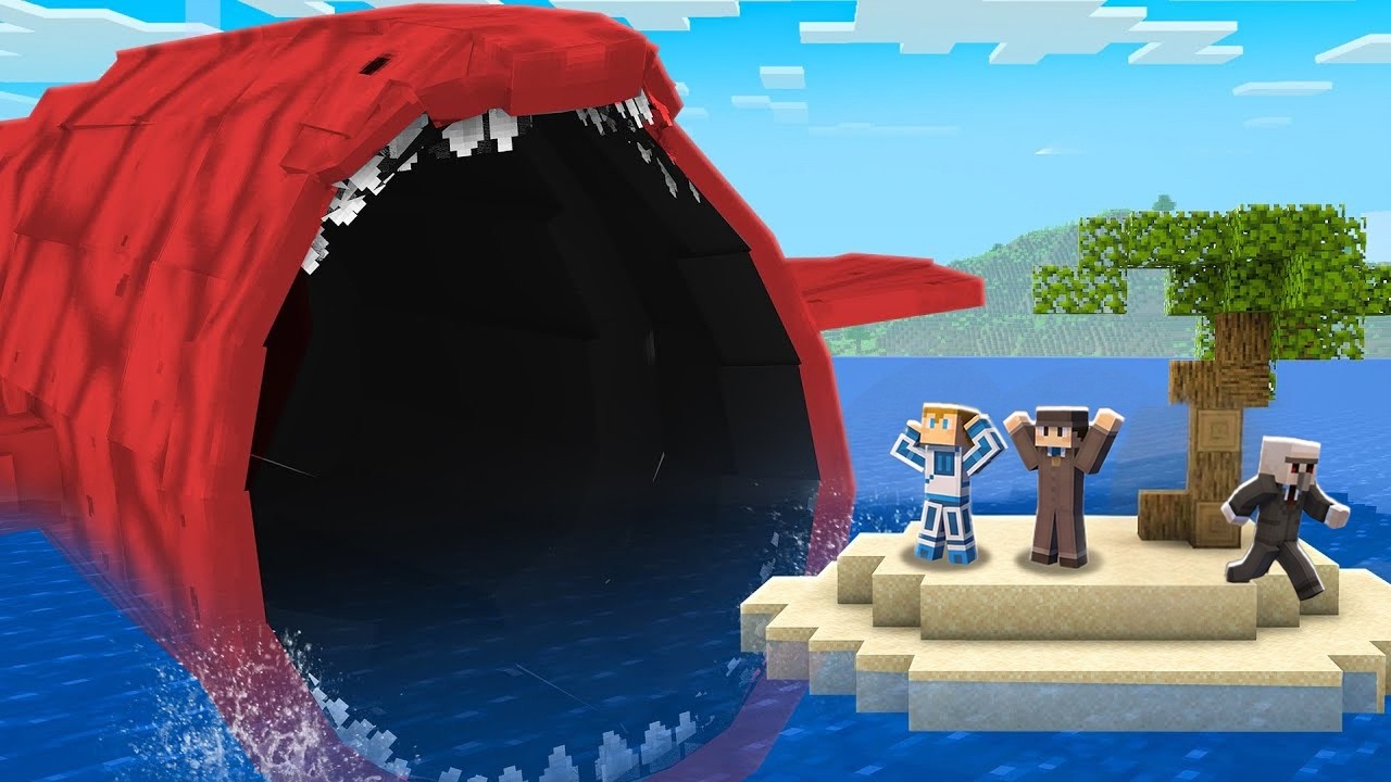 PRZEŻYLIŚMY 7 DNI NA HARDKOROWEJ WYSPIE W MINECRAFT