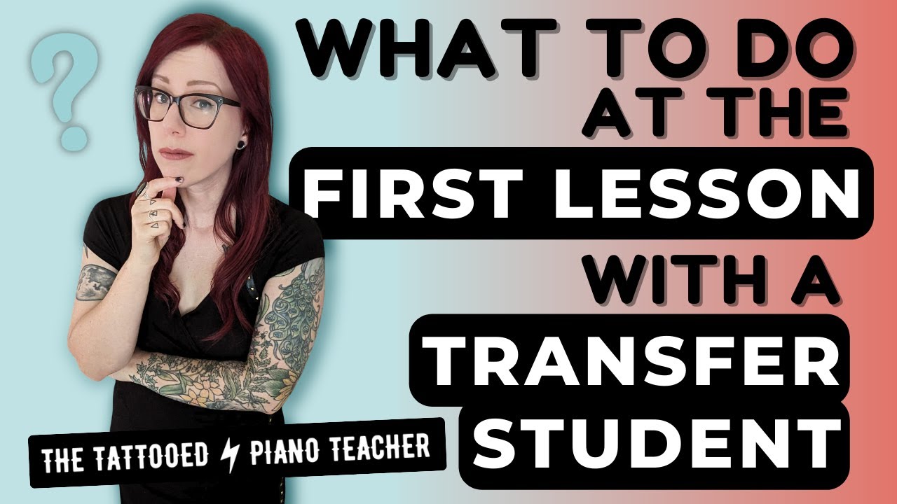 Don't make these MISTAKES at the first lesson with a transfer student! What to do and say instead