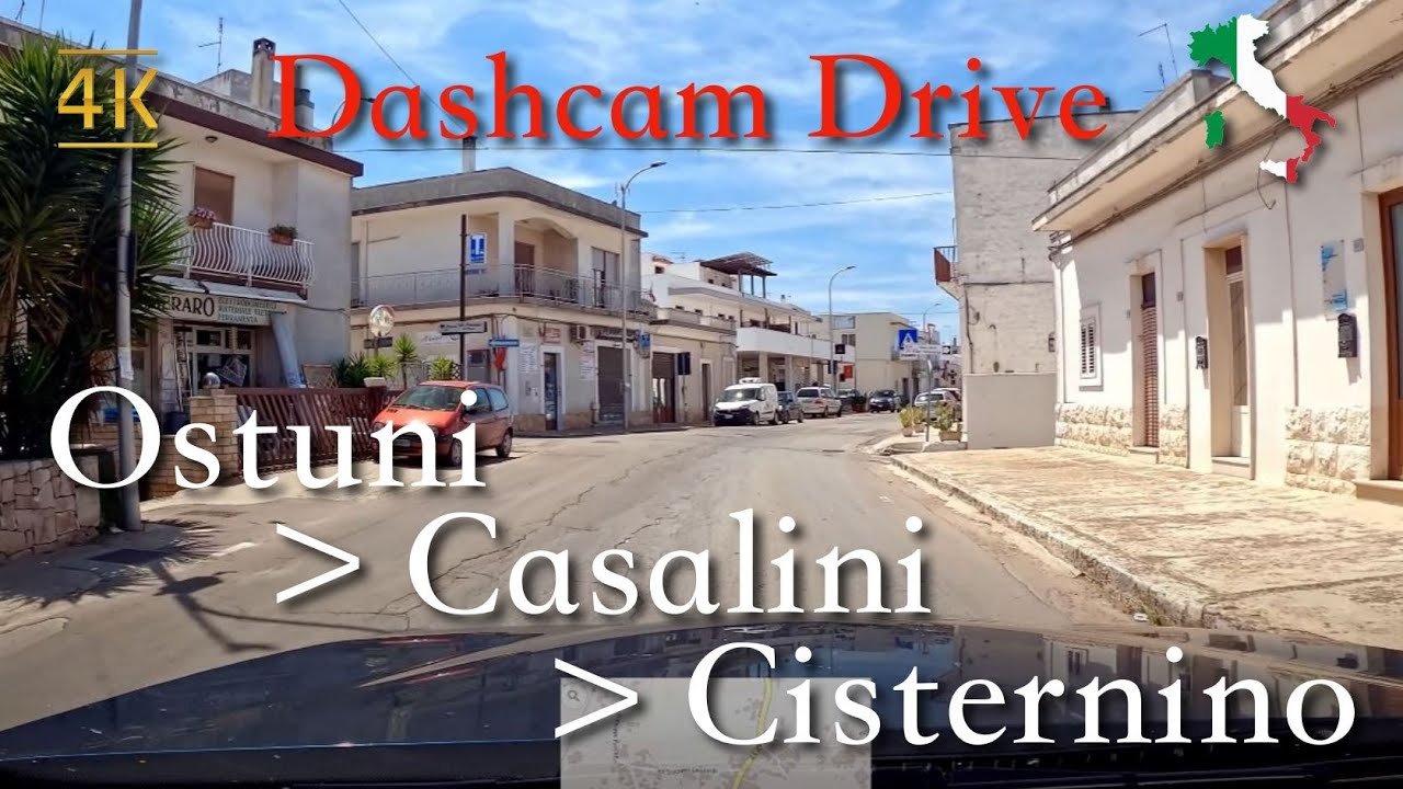 Scenic Drive (Puglia), Italy [Ostuni ⩾ Casalini ⩾ Cisternino] June 2021 | 14:00 | 🌞