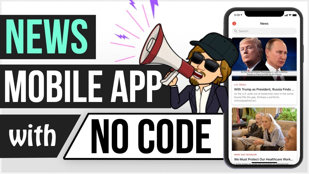How to build a News App! With NO CODE! (Full Tutorial)