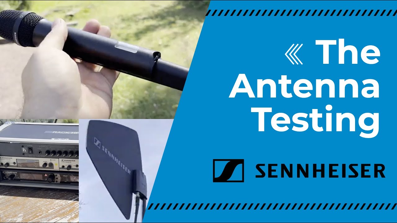Very long range wireless mic testing (Sennheiser SKM 5200, AD 3700 & A 1031-U)