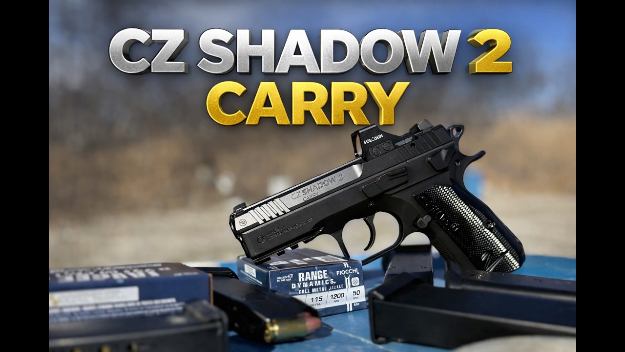 CZ Shadow 2 Carry — оправдывает ли он ажиотаж как оружие для скрытого ношения?