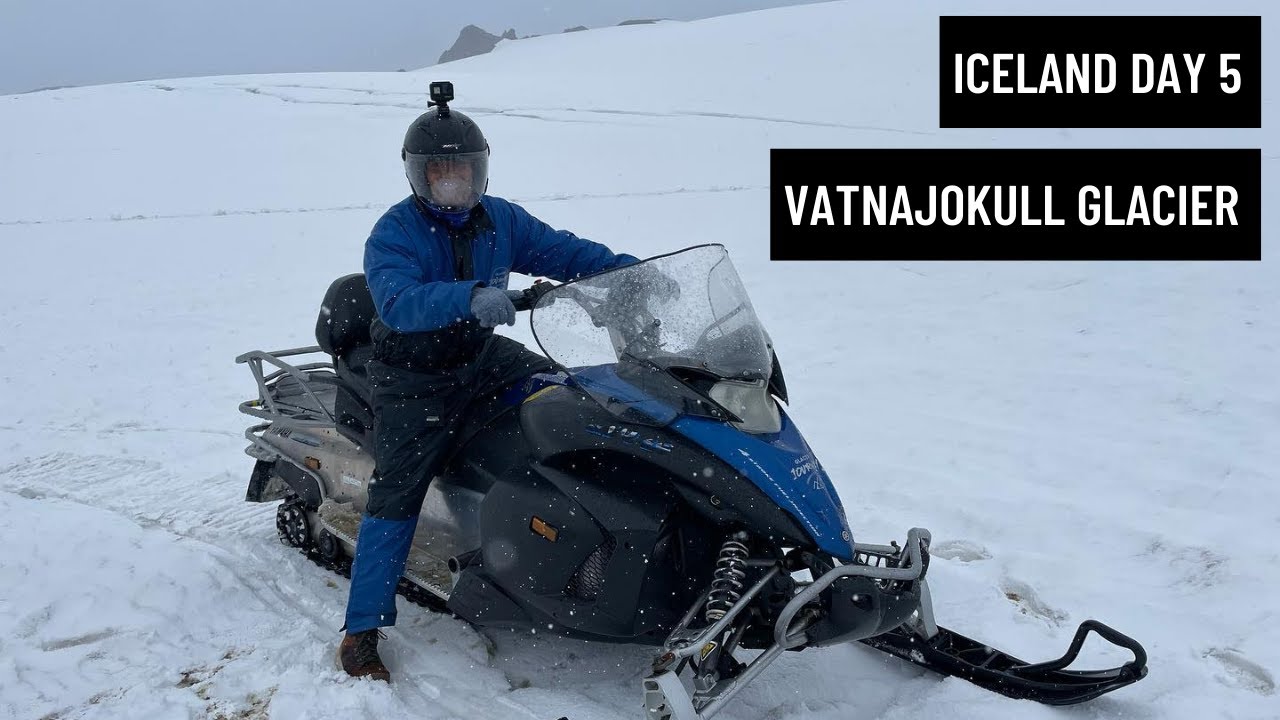 Snowmobiling on the Vatnajokull Glacier! (Iceland Day 5)