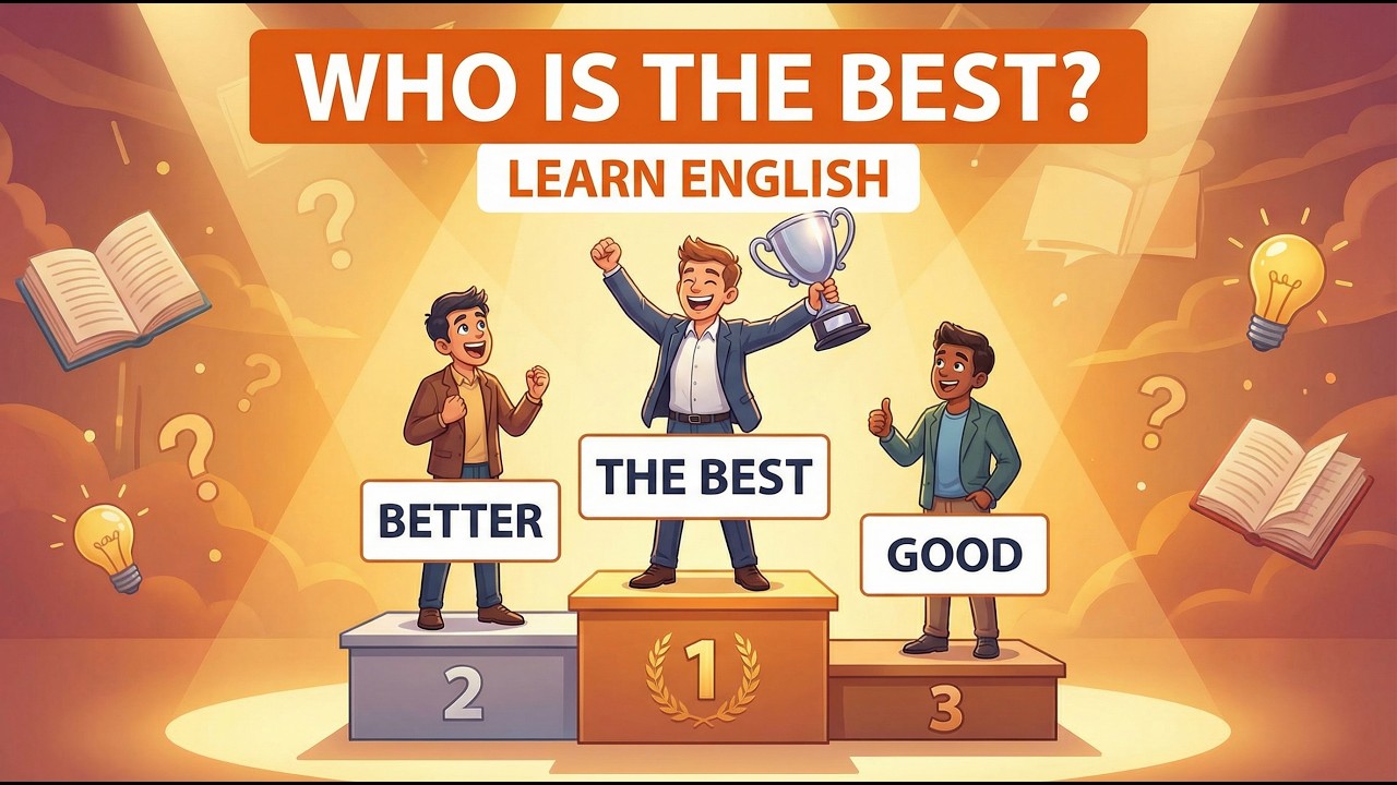 #42 Who is the Best? | English Grammar Rules for Comparing Things 🥇