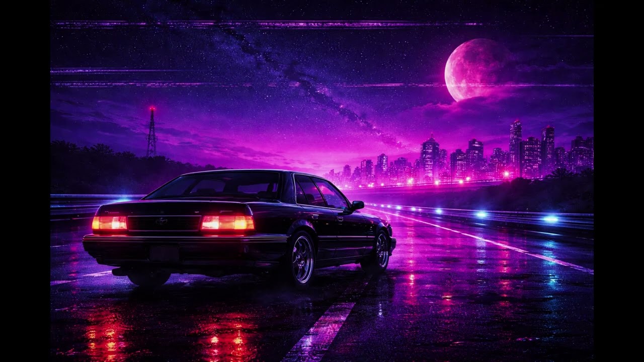 Static Between Us 🌌 Retro Synthwave Night Drive