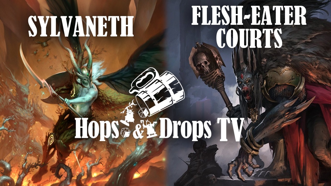 Sylvaneth vs Flesh-Eater Courts - Age of Sigmar Battle Report