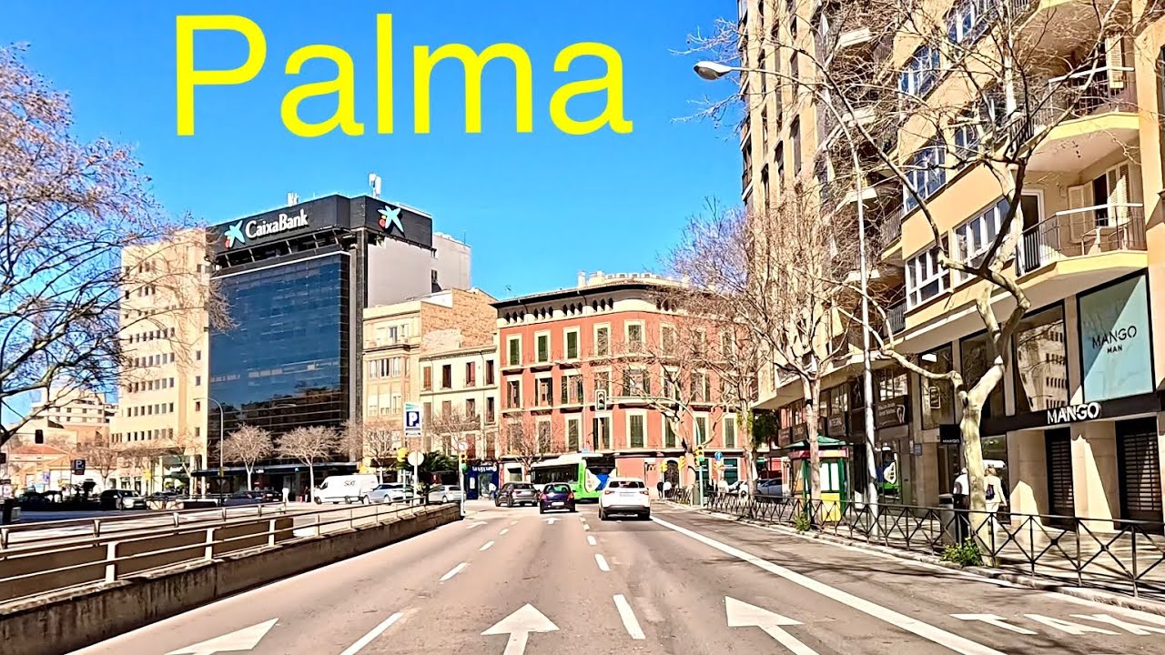 Driving Through Palma de Mallorca/ February 22, 2026/ 4K UHD