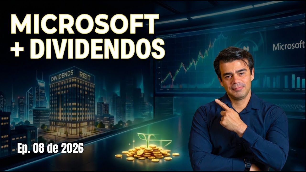 Carteira com R$ 100 por semana, Episódio 8, Microsoft e Extra Space Storage para mais dividendos