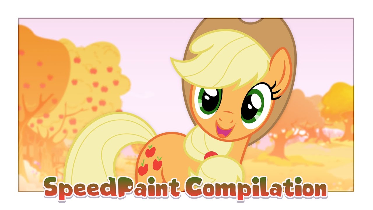 ദ്ദി(˵ •̀ ᴗ - ˵ ) ✧ FUSIONS with APPLEJACK / Speedpaint Compilation