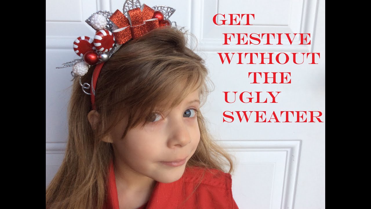 PRETTY DIY Christmas accessories! KIDS!