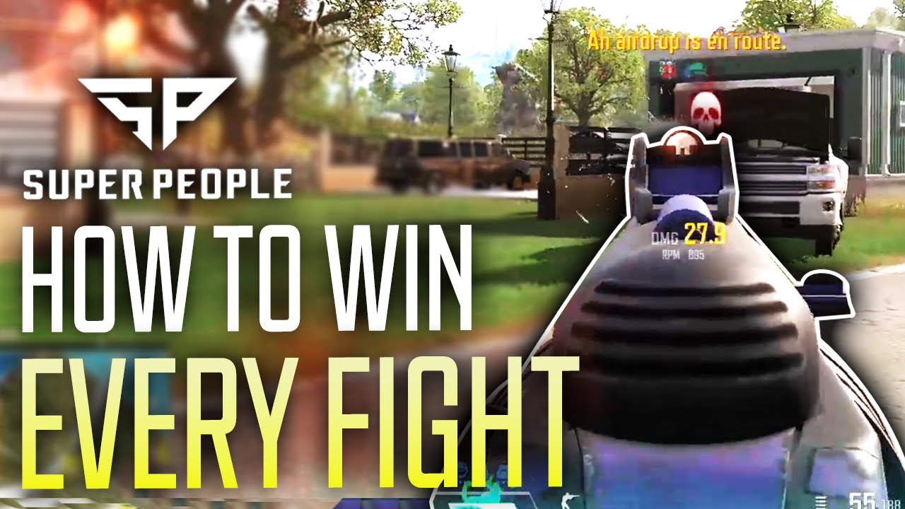 HOW TO WIN EVERY FIGHT in SUPER PEOPLE - Exclusive Combat Tip