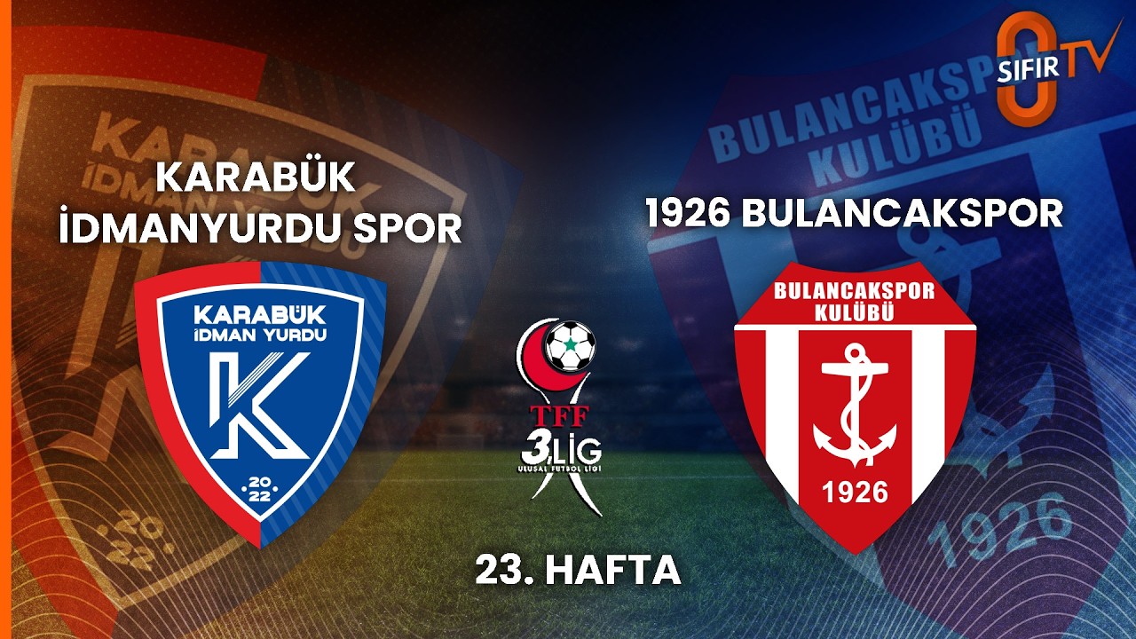 KARABÜK İDMANYURDU SPOR - 1926 BULANCAKSPOR