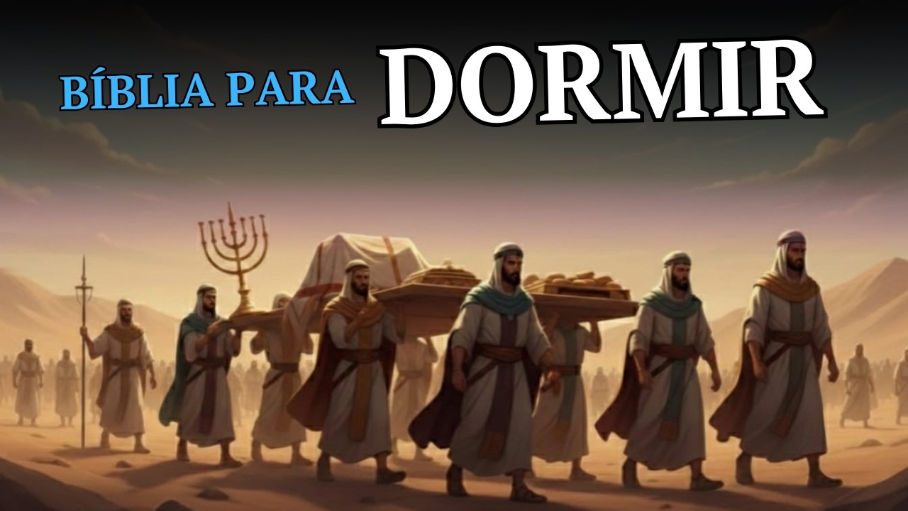 Bíblia em Áudio para Dormir | Números 3 ao 4 – O Chamado e o Serviço para Deus