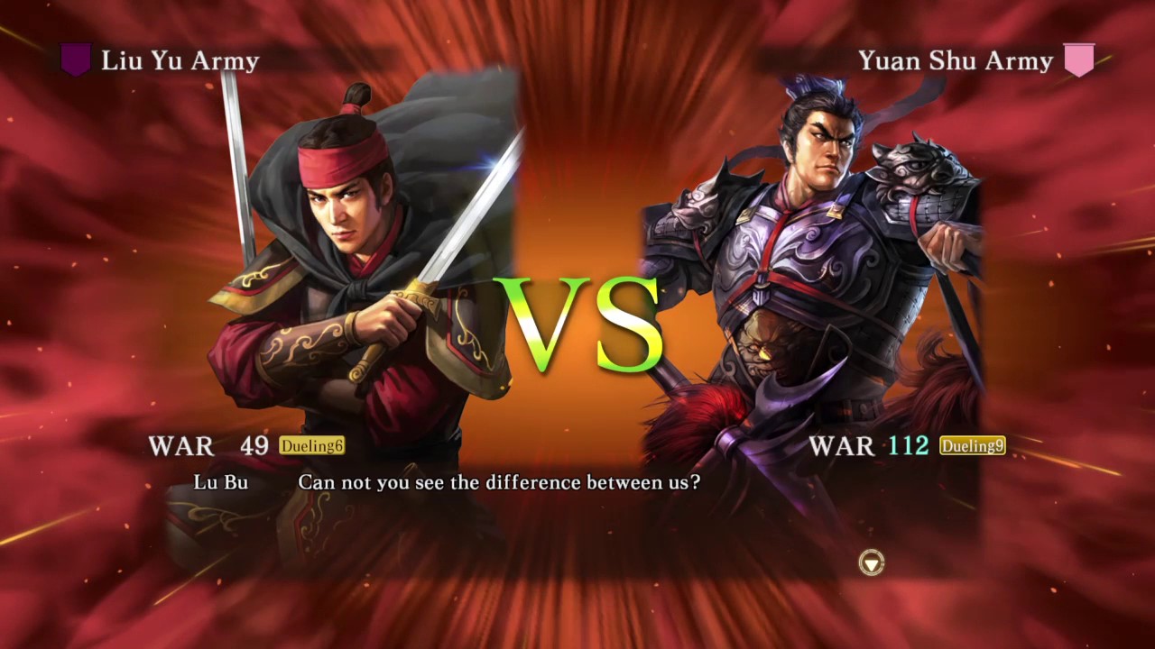 Do not pursue Lu Bu.