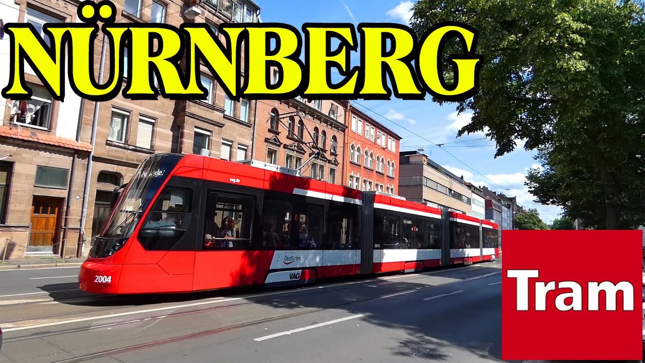 Straßenbahn in Nürnberg 🇩🇪