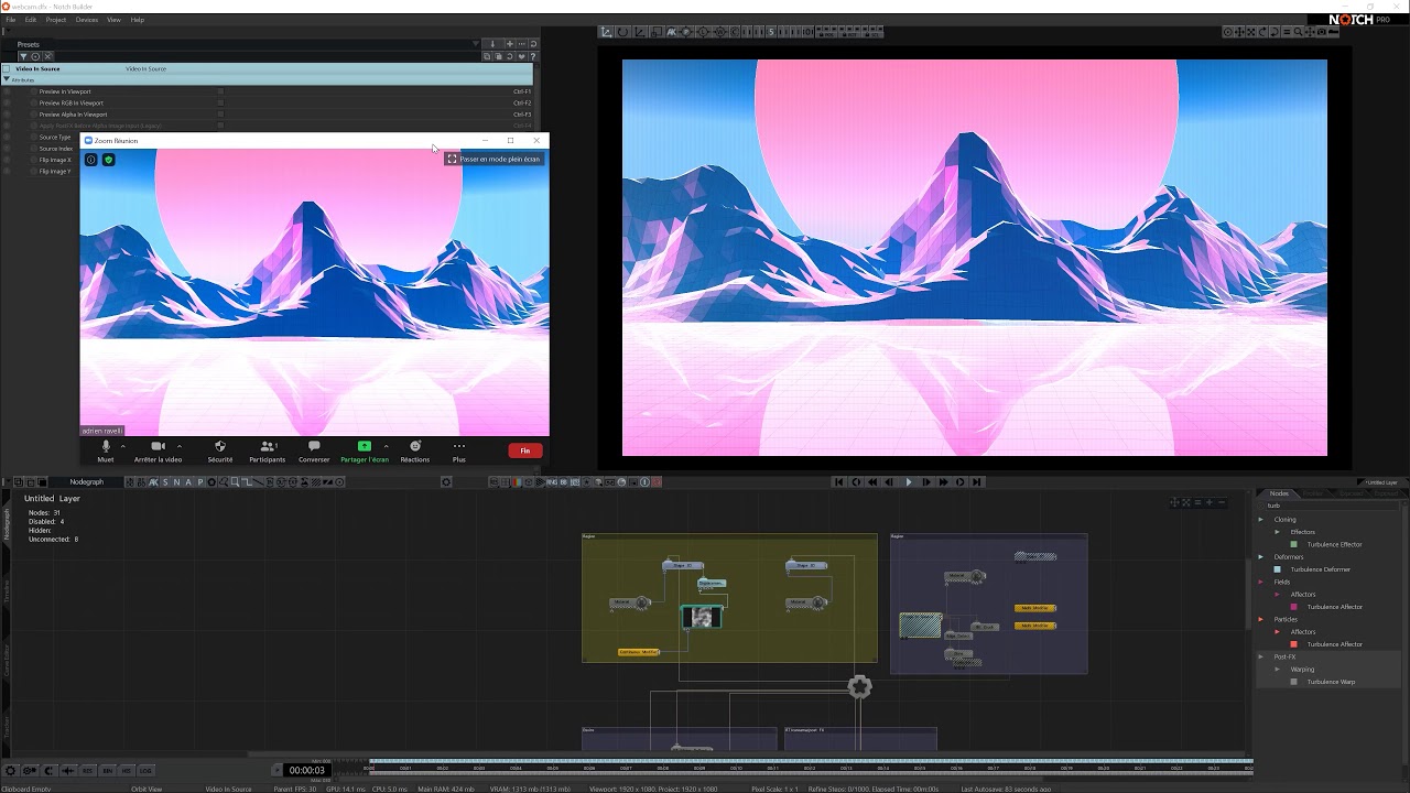 Notch Tutorial: Streaming via DirectShow
