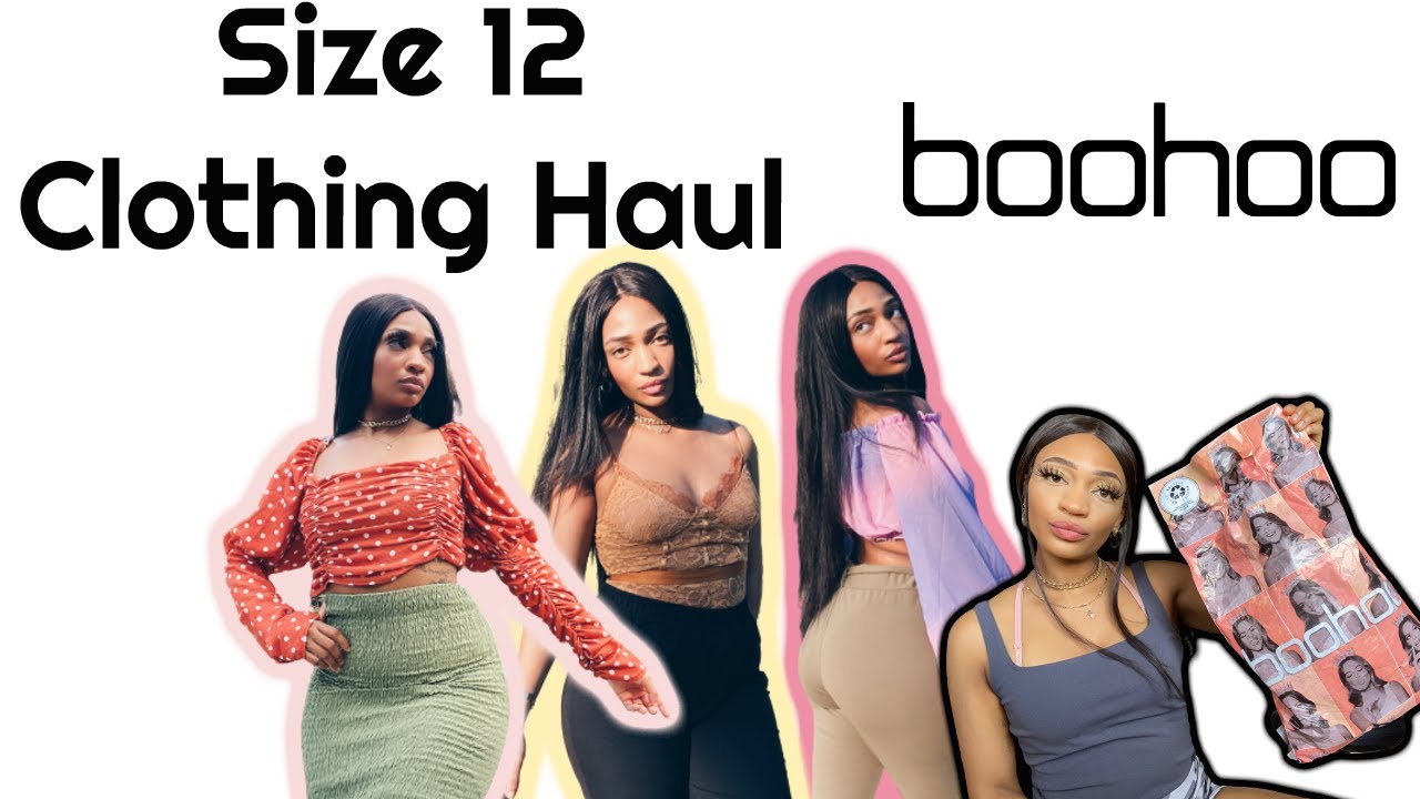 TRY ON BOOHOO HAUL | SIZE 12  | THICK CURVY BODY FASHION | PLUS SIZE FRIENDLY STORE | VALLIVON