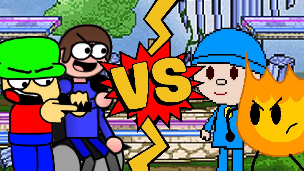 M.U.G.E.N Battles | Dave/Bambi vs Pocoyo/Firey