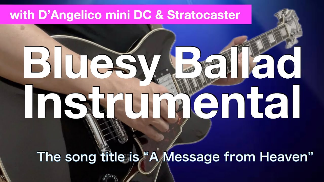 Bluesy Ballad Guitar Instrumental in Cm