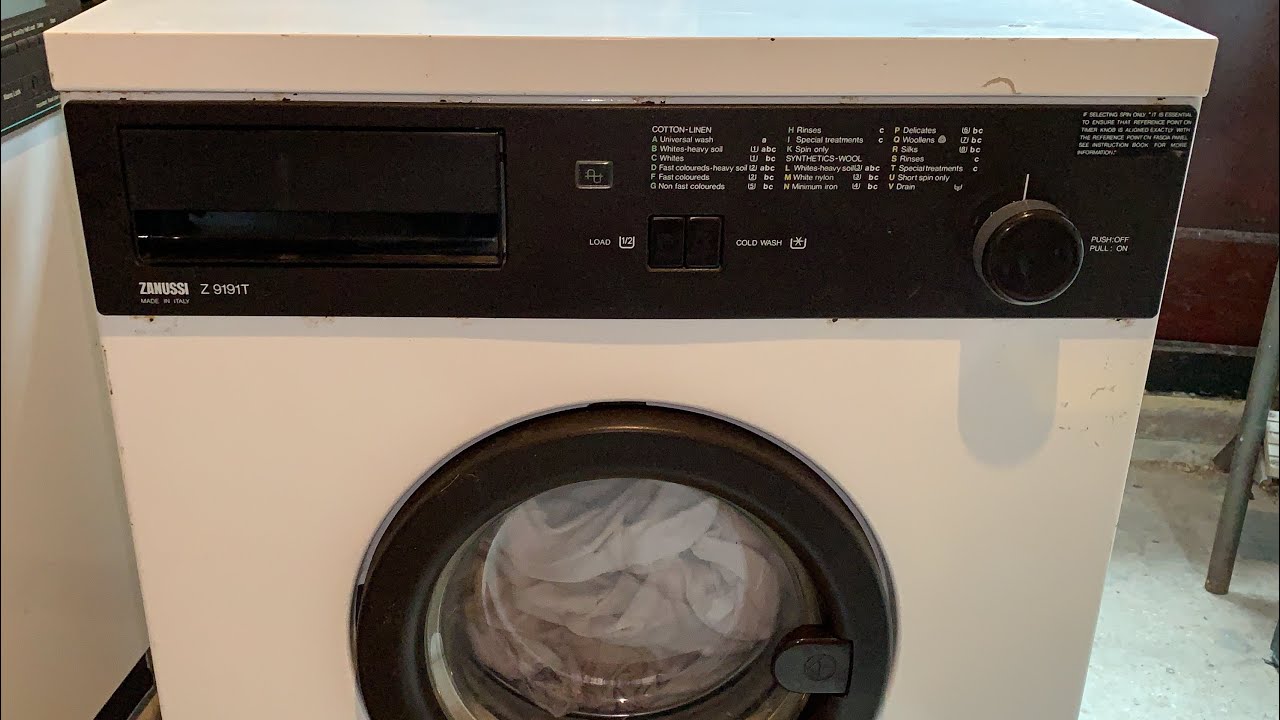Zanussi Washcraft Z9191T - Fast Coloureds 60°