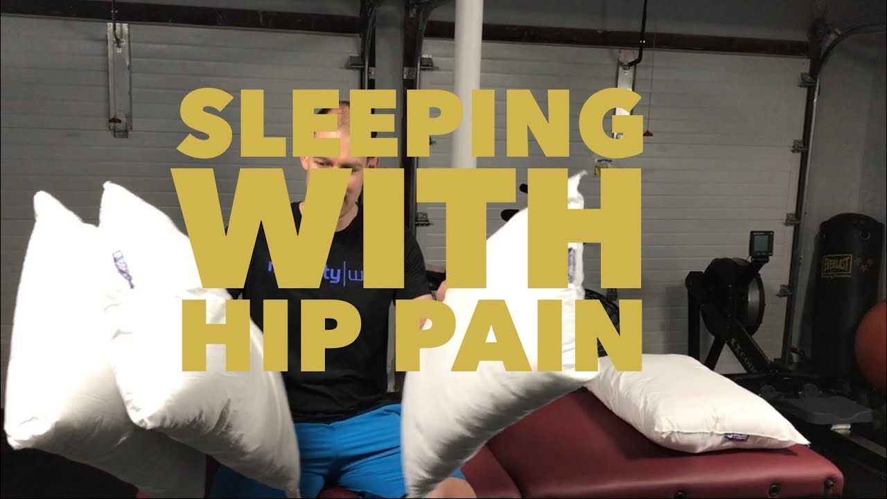 Sleeping with hip bursitis