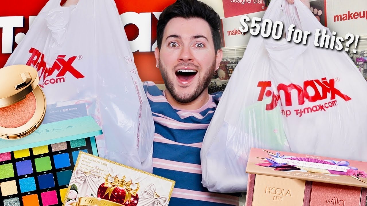 I spent $500 on a full face of TJMAXX makeup... best one yet!