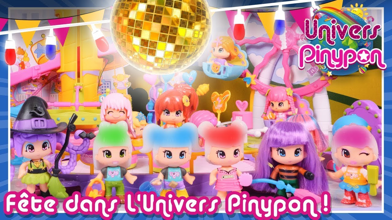 FÊTE DU VILLAGE PINYPON 🎡🎢 Les PINYPON s'amusent en jouant à MIX & MATCH
