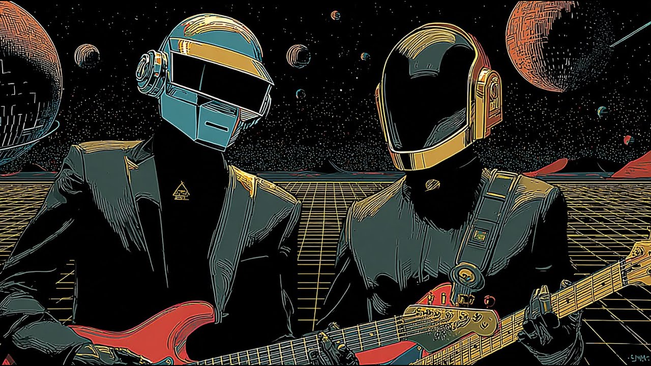Daft Punk Robotic Frequency🤖🎶 | Retro Funk, Chillwave, Synthwave, Nu Disco, Electronic Playlist