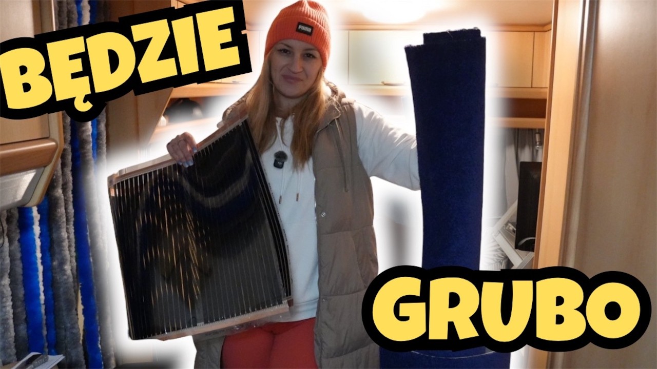 TANIE !! Ogrzewanie podłogowe do przyczepy kempingowej i kampera