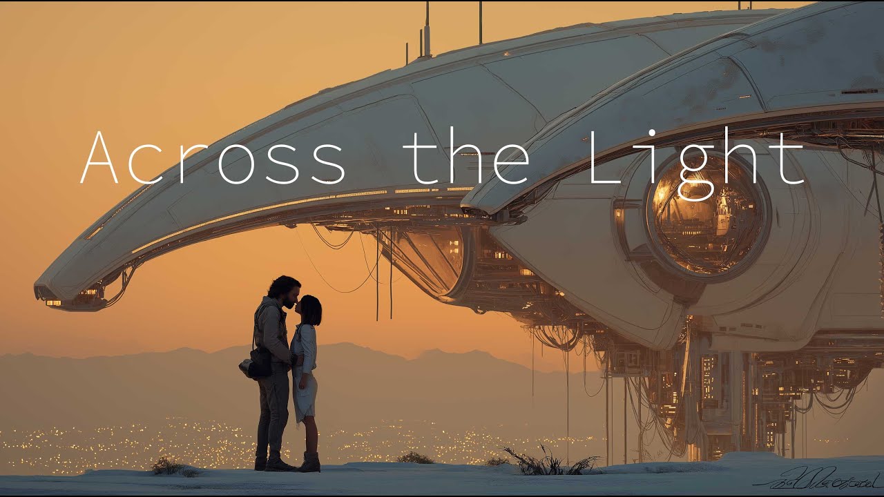 Across the Light | AI music video
