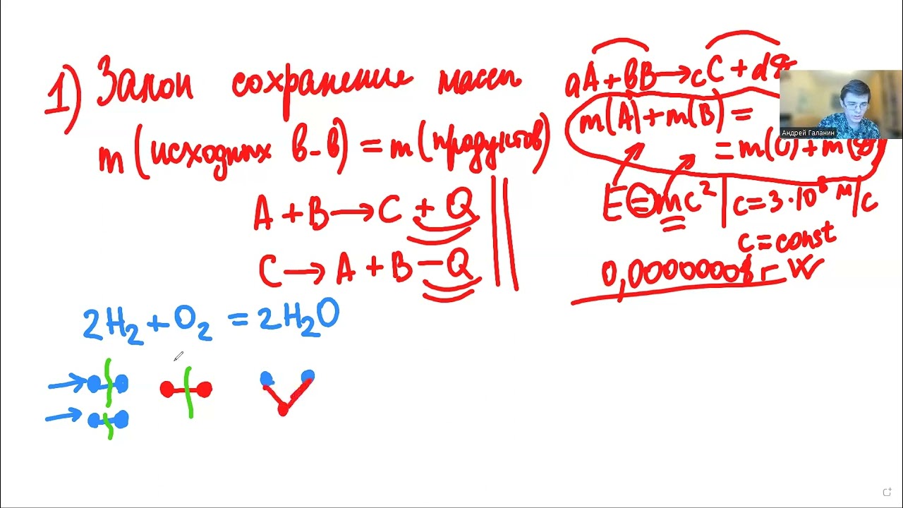Урок 18. Атомно-молекулярная теория, 1 часть