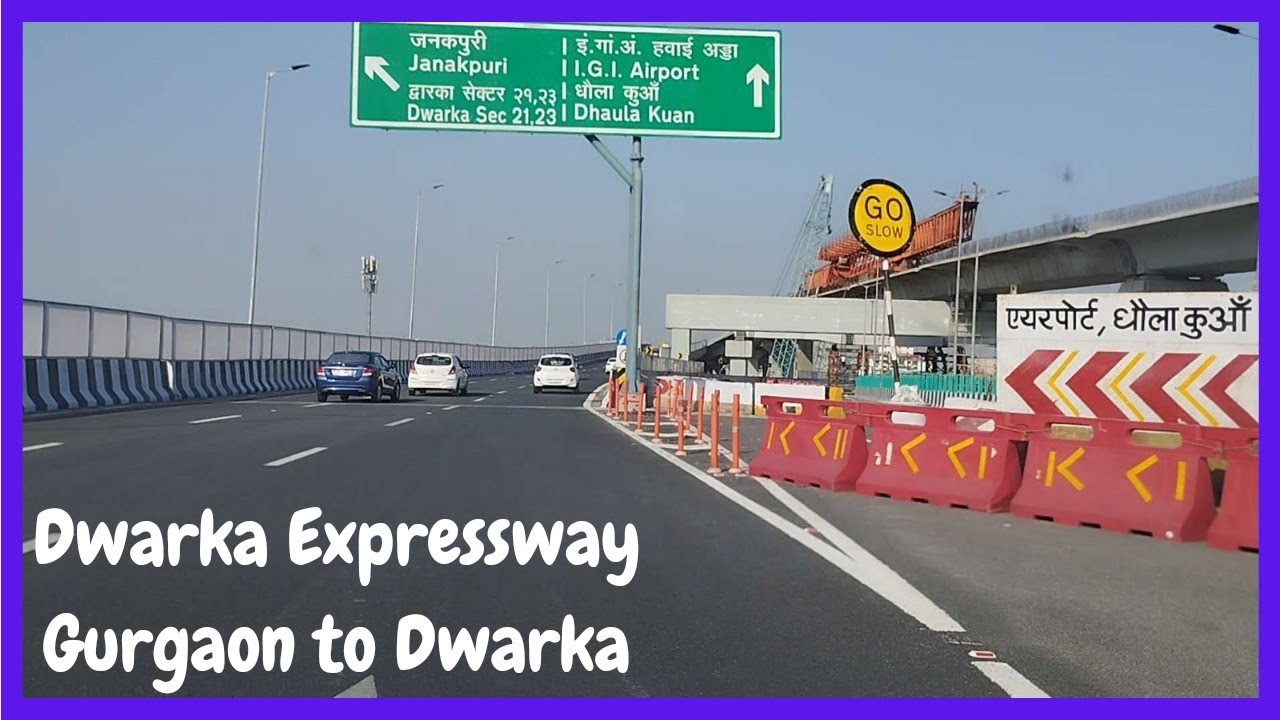 Dwarka Expressway | Road Safety Tips | Gurgaon to Samalkha T-Point