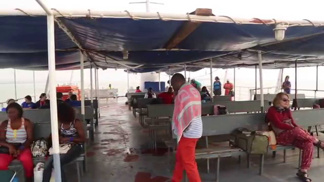 Guinée Bissau Ferry vers l'archipel des Bijagos / Guinea Bissau Ferry to Bissagos archipelago