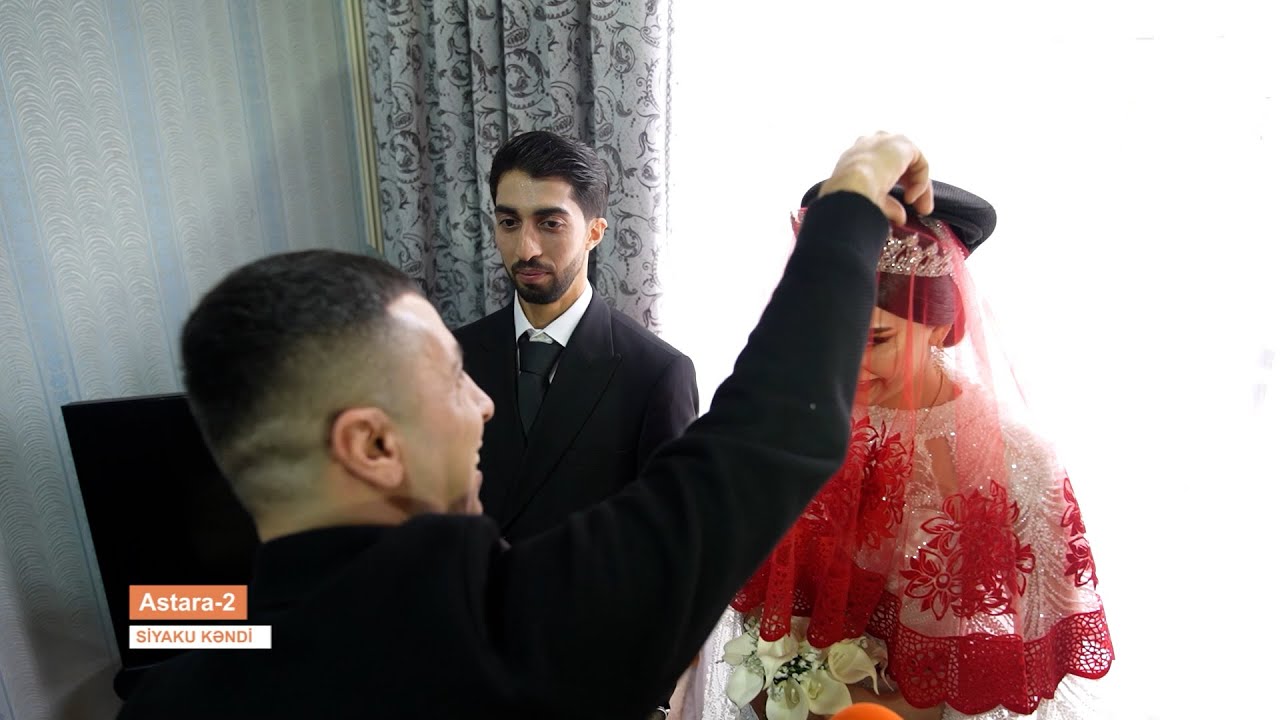 Gəlinin başına 7 dəfə papaq qoyub ata evindən yola saldılar - Banu