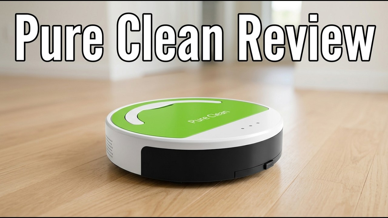 Pure Clean Automatic Smart Robotic Vacuum Cleaner Review