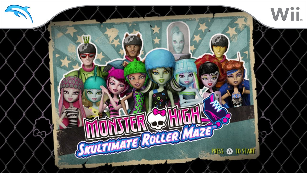 Monster High: Skultimate Roller Maze | Dolphin Emulator 5.0-12731 [1080p HD] | Nintendo Wii