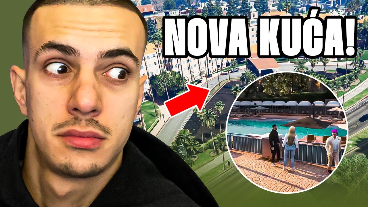 Nugato KUPIO Najbolju Kuću u GTA 5! | GTA 5 RolePlay