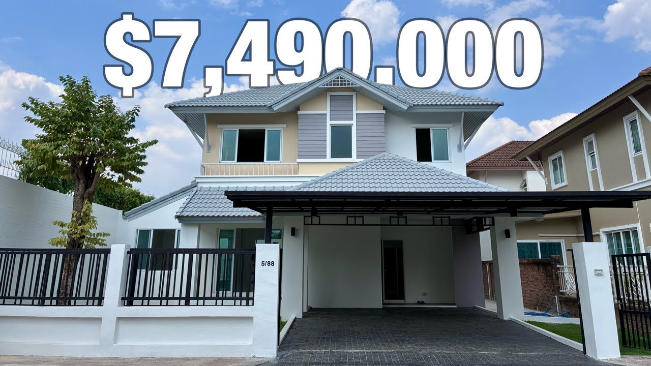 ขาย 7.49 ล้าน บ้านเดี่ยวหลังมุม โครงการปริญญดา(แจ่มจันทร์) | 58.30 ตร.ว. ฟังชั่น 3 นอน 3 น้ำ 2 จอด