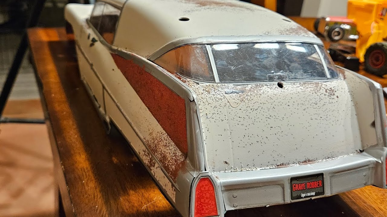 Painting the Rc Ghost Robber, start to finish!