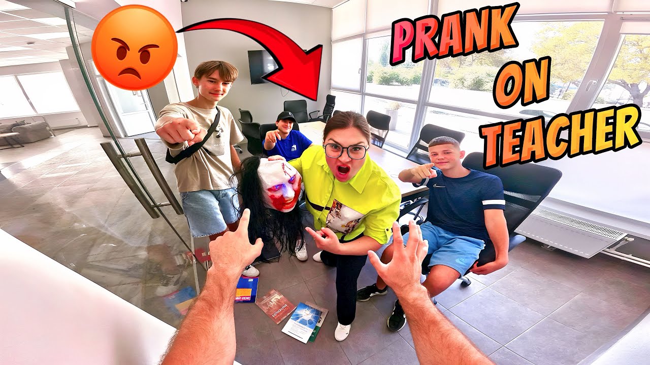 ESCAPING ANGRY TEACHER 15 @MihaiCatareu (Funny ParkourPOV Chase) #viral #funny #pov #prank #humor
